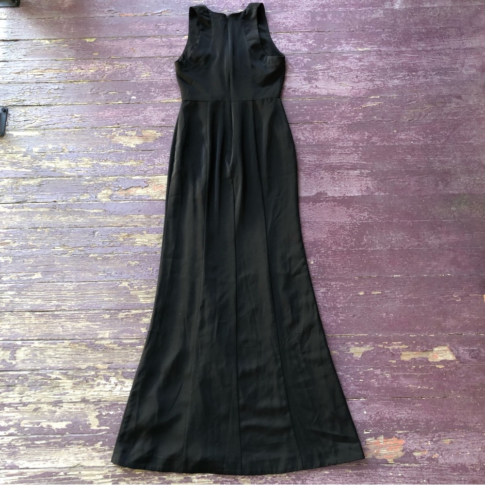 NBD Black Maxi Dress with Twist Front - Picture 6 of 12